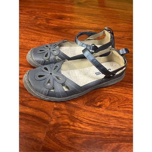 Sport By Jambu Jbu Magnolia Womens Round Mary Jane Shoes. Size 7.5 color gray - Picture 2 of 10